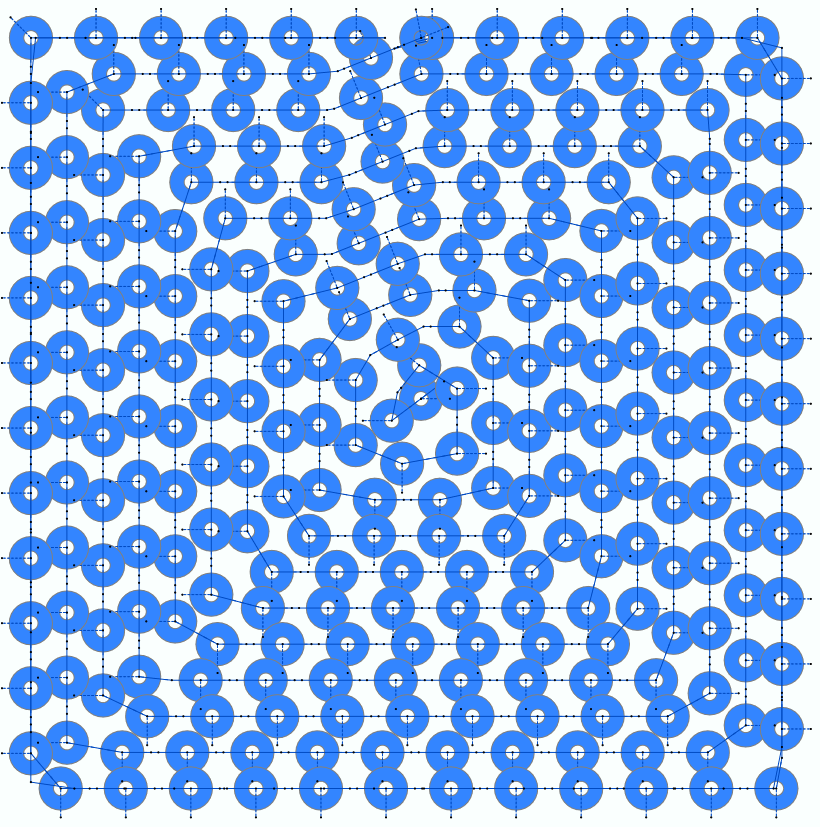 Sample Uniform Area Radial Sequin 2