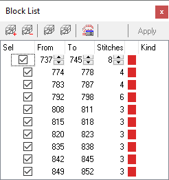 Stitch Block Ed 8