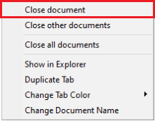 Document Tabs 2