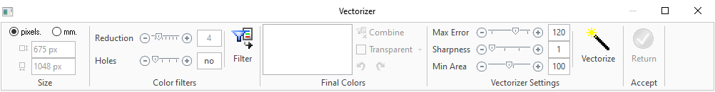 Raster Vectorizer 3